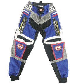 HRP Sports Blue Kids Motocross Pants clearance price